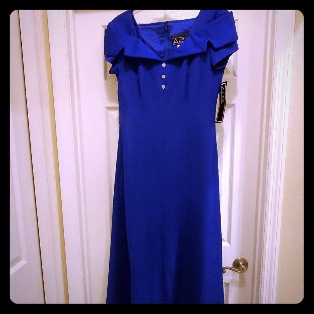 Formal Evening gown by Alex, Royal Blue